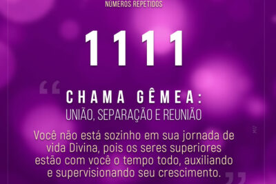 significado do número 1111 no amor