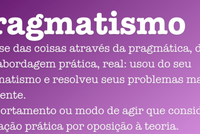 Significado do Pragmatismo